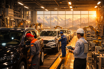 KIRGIZISTAN VE ÖZBEKISTAN SANAYI IŞ BIRLIĞINI GENIŞLETIYOR