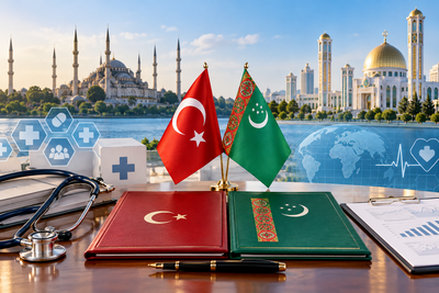 TÜRKIYE ILE TÜRKMENISTAN SAĞLIK ALANINDAKI IŞ BIRLIĞINI GELIŞTIRECEK