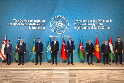 TÜRK DEVLETLERI TEŞKILATI ENERJI BAKANLARI KONSEYI 5'INCI TOPLANTISI'NDA ENERJI IŞBIRLIKLERI GÖRÜŞÜLDÜ